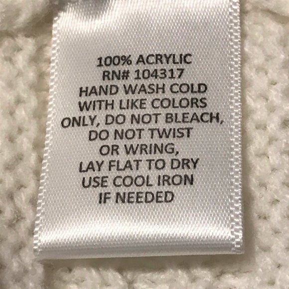 Derek Heart Lace Up Mix Stitch Sweater. New With Tickets. Size 2X - Picture 6 of 6